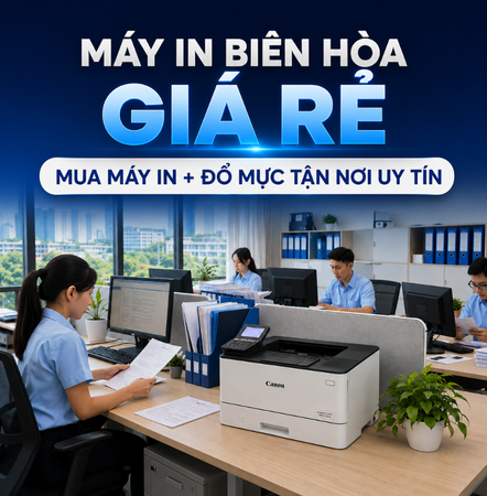 Máy In Biên Hòa Giá Rẻ – Mua Máy In + Đổ Mực Tận Nơi Uy Tín