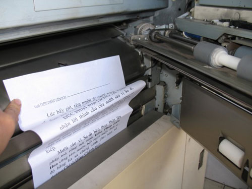 MÁY PHOTOCOPY BỊ KẸT GIẤY VÀ CÁCH GIẢI QUYẾT