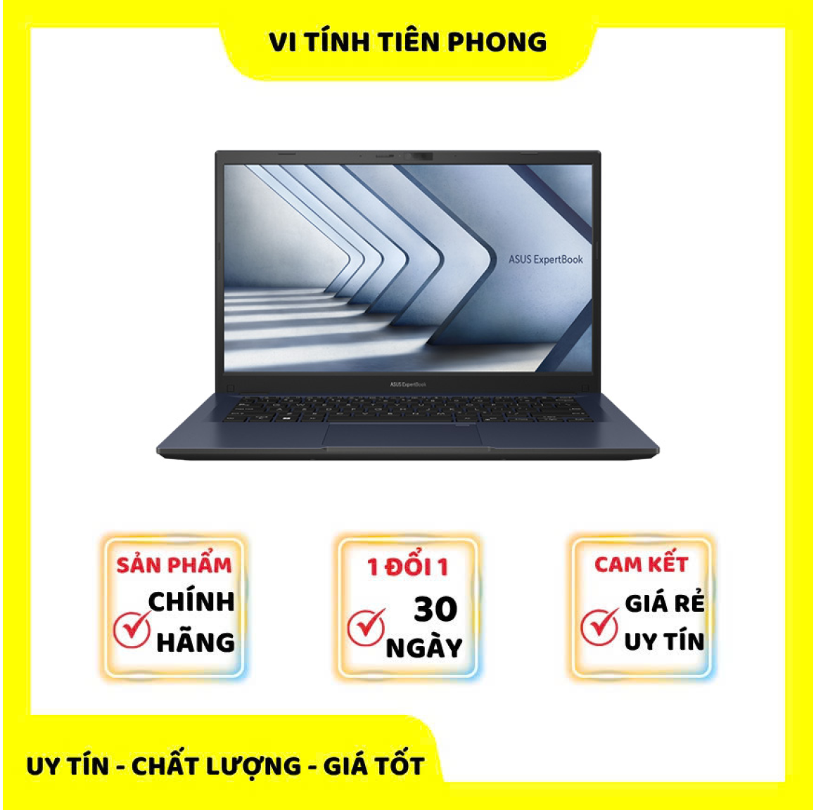 Laptop ASUS ExpertBook P1 P1403CVA-S61261W (Intel Core i7-13620H | Intel UHD | 14 inch FHD | 16GB | 1TB | Win 11)