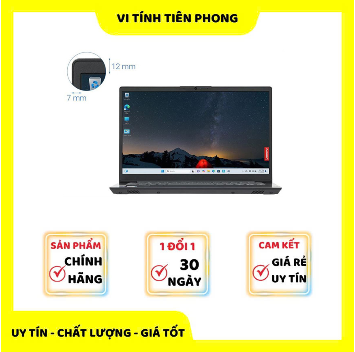Laptop Lenovo V14 G4 83A000FNVN (Intel Core i5-13420H | 16GB | 512GB | 14 inch FHD | Intel UHD | NoOS | Xám)
