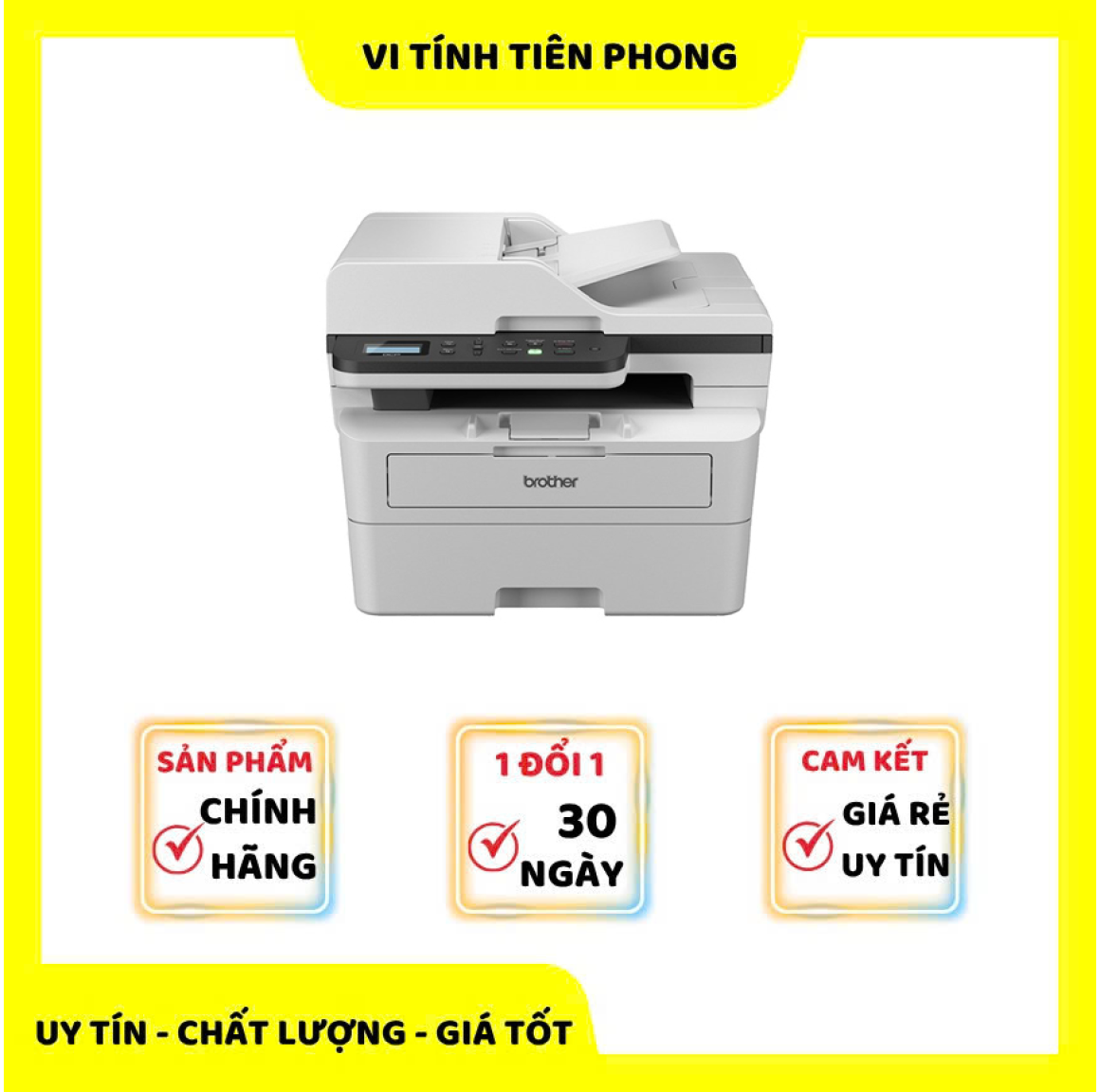 Máy in laser trắng đen đa năng Brother DCP-B7640DW