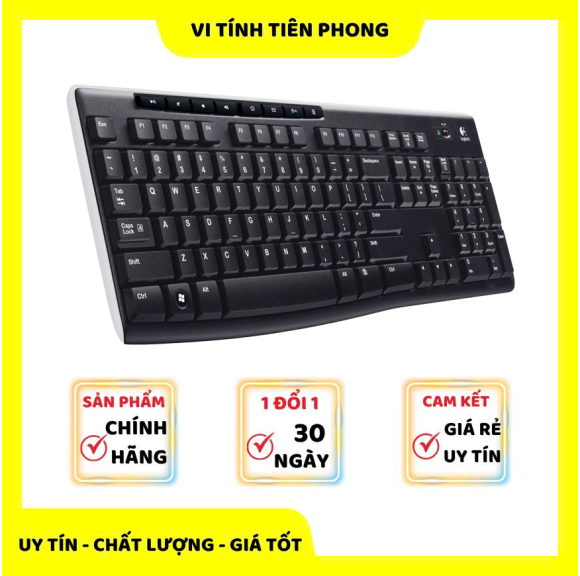 Bàn phím wireless Logitech K270