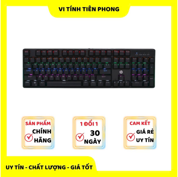 Bàn phím cơ Led Blue Switch HP GK200