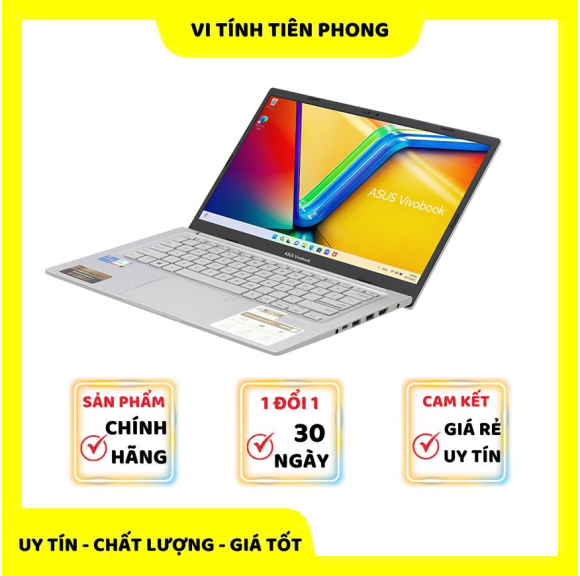 Laptop ASUS Vivobook X1404VA-EB509W (Core i3-1315U | Intel UHD Graphics | 14 inch FHD | 8GB | 512GB | Win 11 | Bạc)