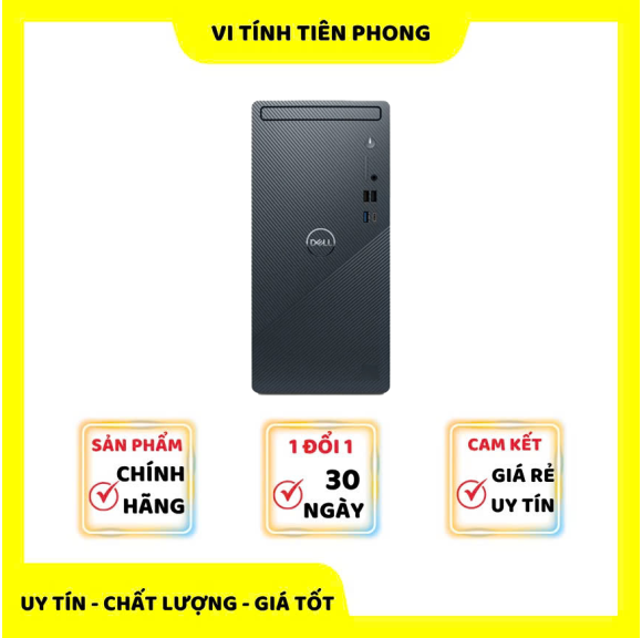 Máy tính để bàn đồng bộ Dell Inspiron 3030 71047524 (Intel Core i3-14100 | 8GB | 512GB | Intel UHD | Wifi + BT | Win11 | 1 year)