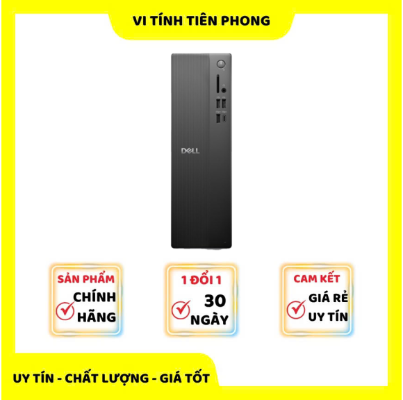 Máy tính để bàn đồng bộ Dell Slim ECS1250-71066641 (Intel Core i5 14400 | 8GB | 512GB | Intel UHD | KB/ M | Win 11 Home)