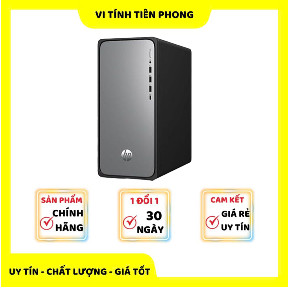 Máy tính để bàn HP OmniDesk M02-0020d C16DMPA (Intel Core i7-14700 | 16GB | 512GB SSD | Intel UHD Graphics | Wi-Fi 6 | Bluetooth 5.4 | Keyboard | Mouse | Windows 11 Home)