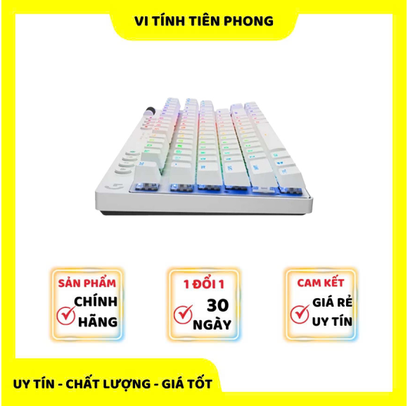 Bàn phím Logitech PRO X TKL RAPID White