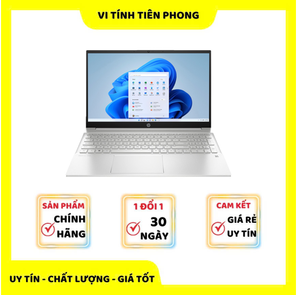 Laptop HP 15-fd0235TU 9Q970PA (Intel Core i5-1334U | 16GB | 512GB | Iris Xe Graphics | 15.6 inch FHD | Windows 11 | Natural silver)