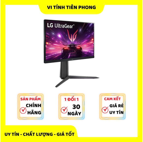 Màn Hình Gaming LG UltraGear 24GS65F-B (23.8 inch - FHD - IPS - 180Hz - 1ms)
