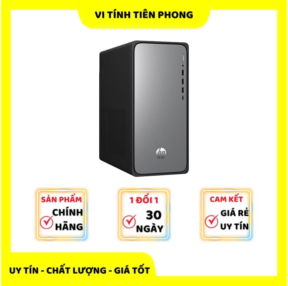 Máy tính để bàn HP OmniDesk M02-0020d C16DMPA (Intel Core i7-14700 | 16GB | 512GB SSD | Intel UHD Graphics | Wi-Fi 6 | Bluetooth 5.4 | Keyboard | Mouse | Windows 11 Home)