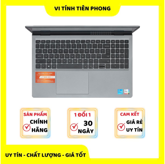 Laptop Dell Vostro 15 3530 80GG9 (Intel Core i5-1335U | 8GB | 512GB | Intel Iris Xe | 15.6 inch FHD | Win 11 | Office | Xám)