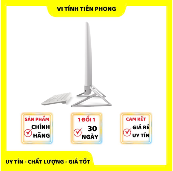 Máy tính bàn All in One Dell EC24250 DR93T51 ( i5-1334U(10*3.4) | 16GB | 1TSSD | 23.8FHD | Camera | SP | BT/KB/M | W11SL+OFFICE2024 | ĐEN | 1yr)