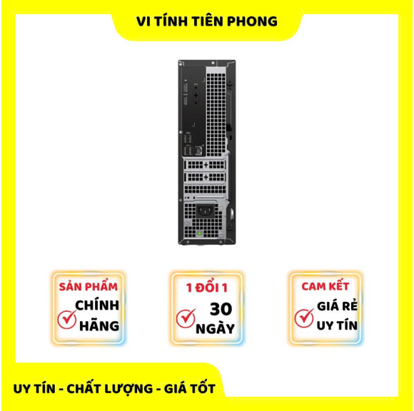 Máy tính để bàn đồng bộ Dell Slim ECS1250 DS-14100-8-512G ( Intel i3-14100 | 1x8GB | 512GB SSD | Non DVD | Chuột/ Bàn phím | Win 11)