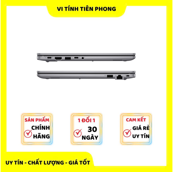 Laptop ASUS ExpertBook P1403CVA-i516-50W (Intel Core i5-13420H | Intel UHD | 14 inch FHD | 16GB | 512GB | Xám | Win 11)