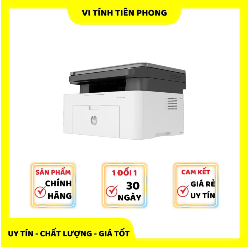 Máy in laser đen trắng đa chức năng HP Laser MFP 136a