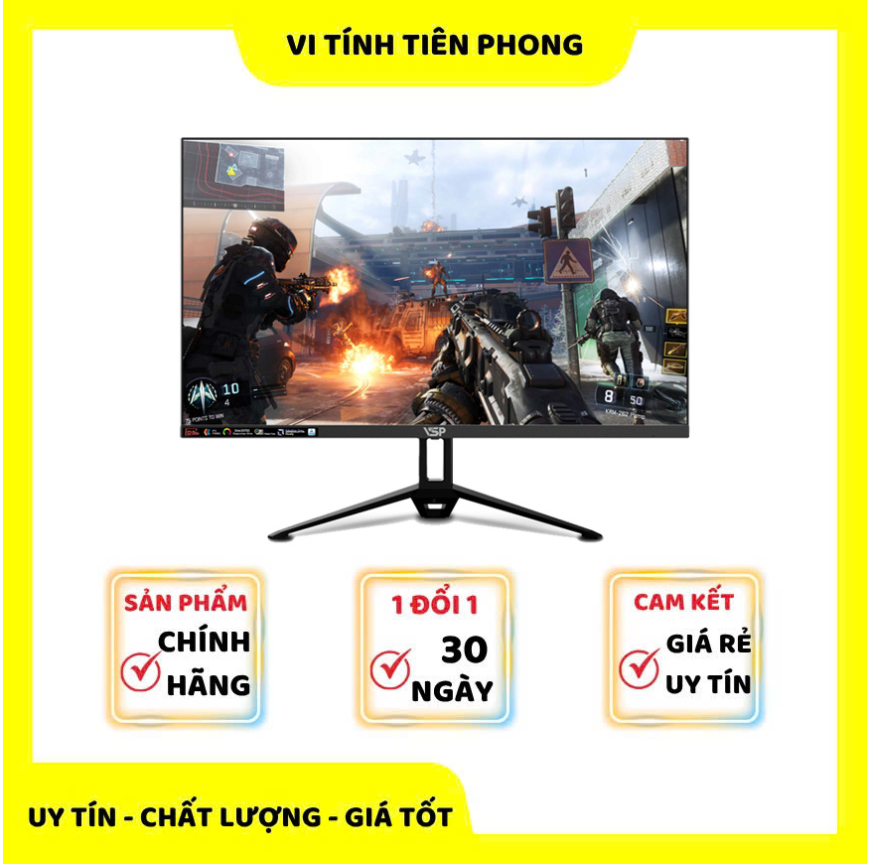 Màn hình VSP V2408S (24inch / ADS/IPS / FHD / 120Hz / 2ms) Đen Ver2025