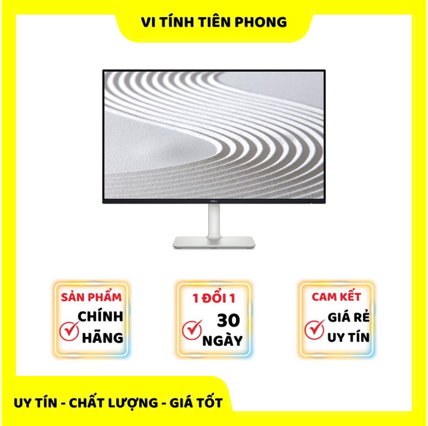 Màn Hình Dell S2425H (23.8 inch - FHD - IPS - 100Hz - 4ms - Speaker10W - TUV EyeComfort4)