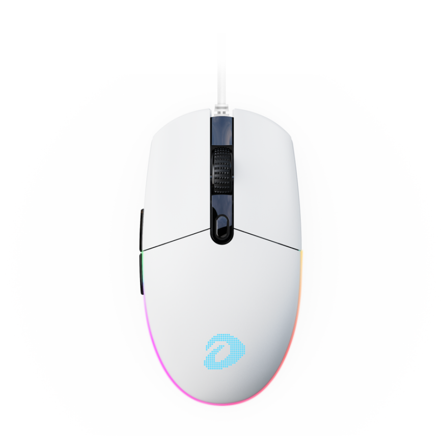 Chuột Gaming DAREU EM911 White, RGB BH 24T